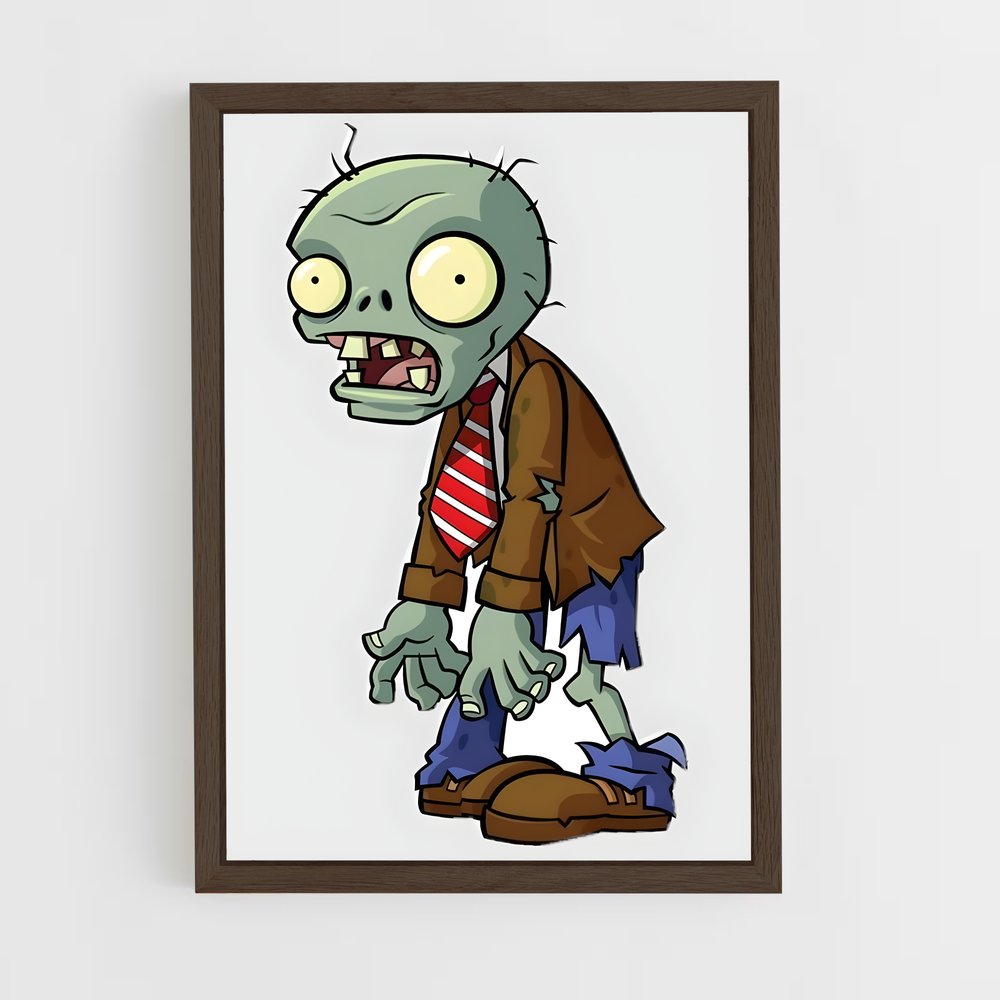 Poster Zombie Chic – affiche Plants vs zombies (vue 5)